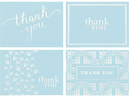 Thank You Card For Wedding Birthday